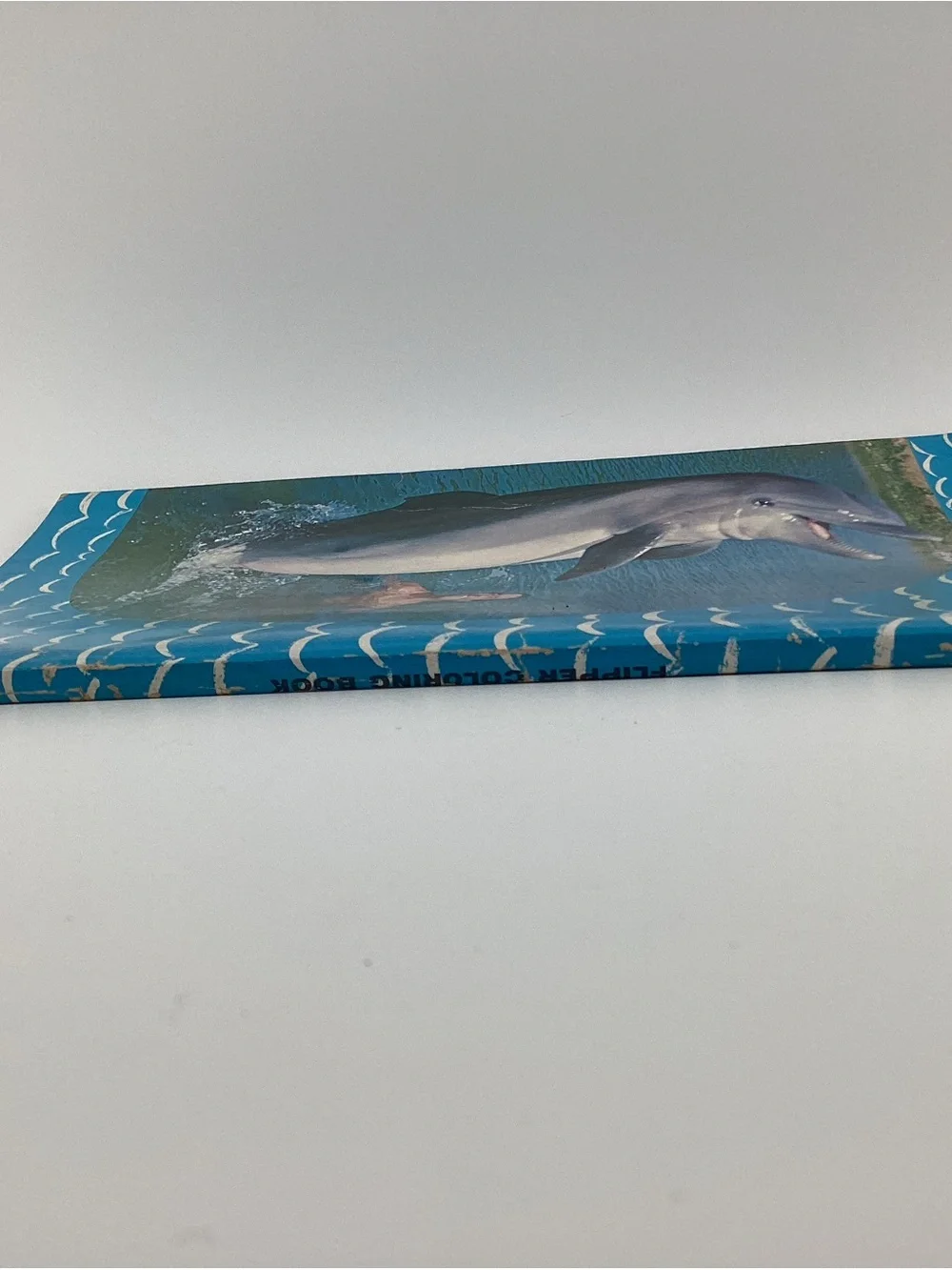 Wham-o Flipper Blue Vintage Coloring Book